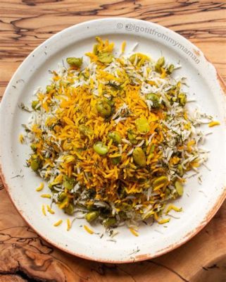  Baghali Polo with Barberries: Experience Aromatic Saffron Rice and Sweet-Sour Tanginess on Your Plate!